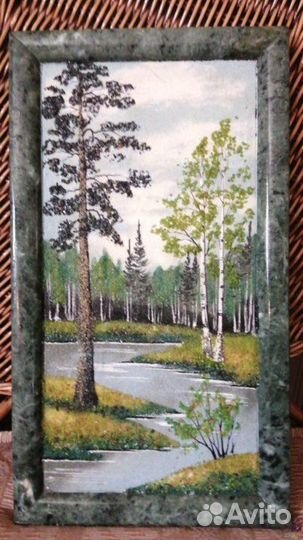 Картина из натурального камня