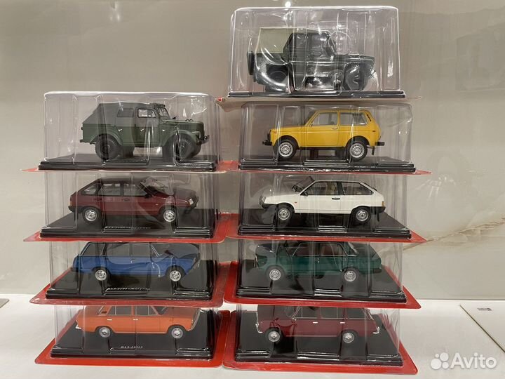 Легендарные советские автомобили 1:24 Ашет