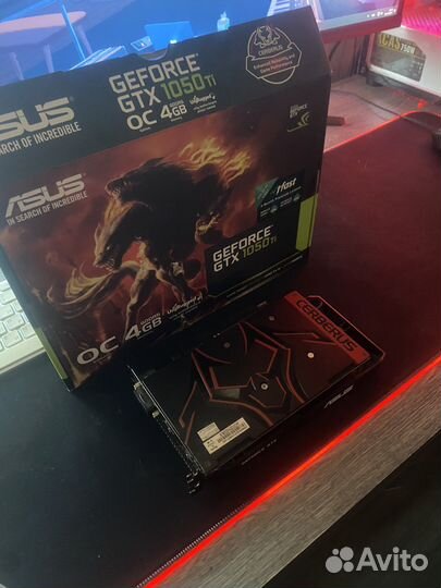 Видеокарта gtx 1050 ti 4gb