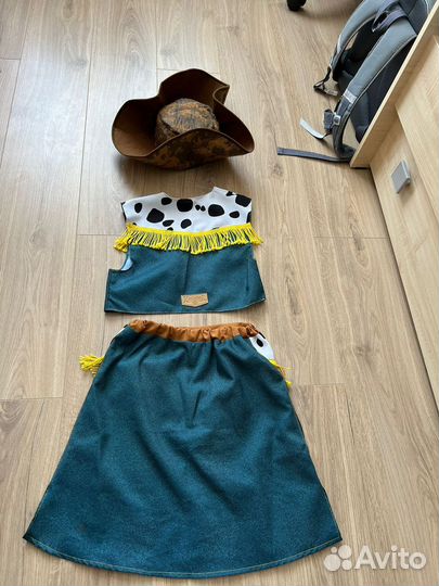 Карнавальный костюм ковбойки для девочки 134-140