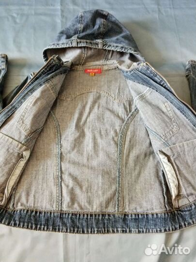 Джинсовая ветровка для девочки подростка