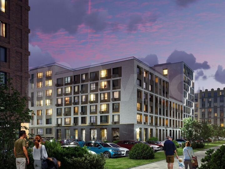 1-к. квартира, 42 м², 5/9 эт.