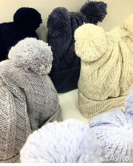 Шапка с ушками