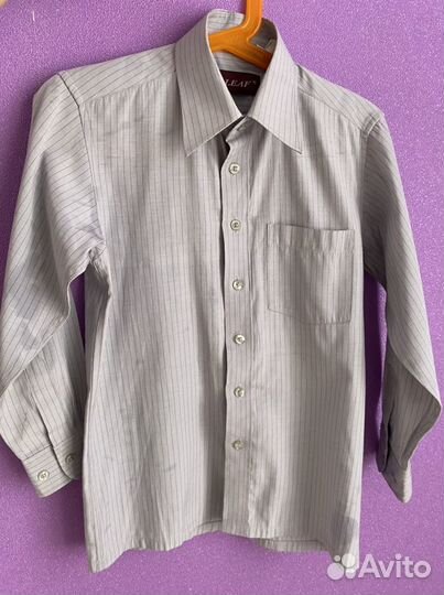 Рубашки и брюки мальчику 116-134