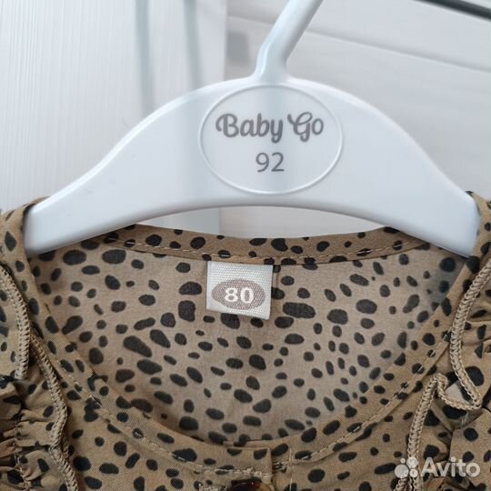 Платье для девочки 80