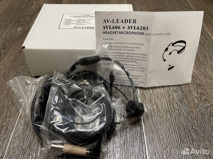 Радиосистема Pasgao с головными микрофонами