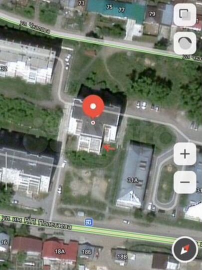 Торговое помещение 163 м² на 1 этаже в жилом доме