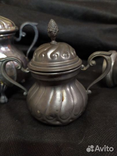 Кубок, ваза, сахарница, олово, Италия, металл