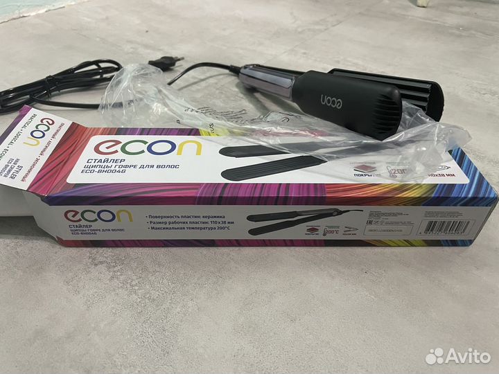 Стайлер, щипцы гофре для волос