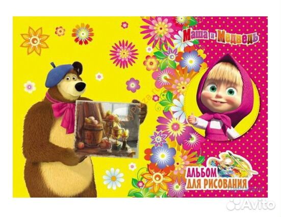 Маша и Медведь новые тетради и другие аксессуары д