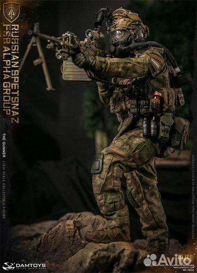 Коллекционная фигурка Damtoys Спецназ фсб Альфа