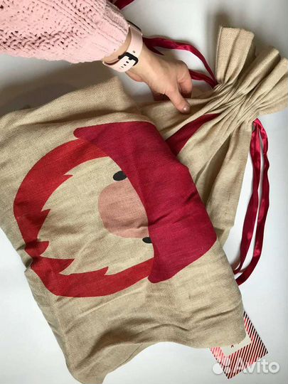 Мешок новогодний с дедом морозом