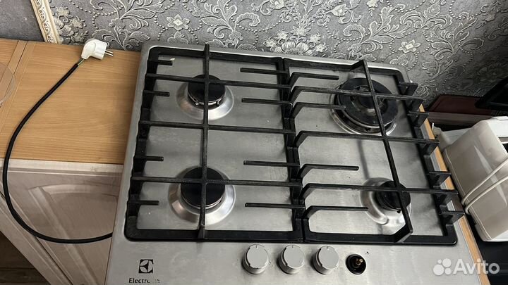 Газовая варочная панель electrolux бу 4 комфорки