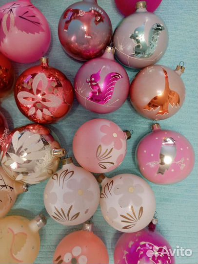 Елочные игрушки СССР