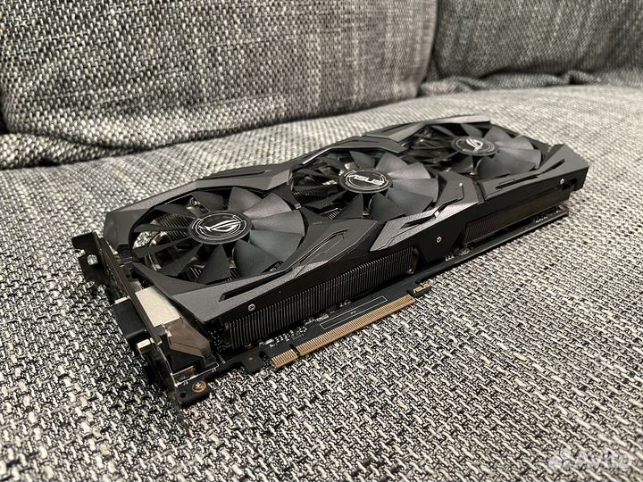 Видеокарта gtx 1060 6gb asus strix