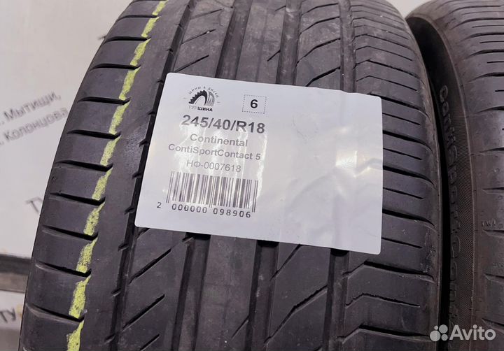 Continental ContiSportContact 5 245/40 R18 94Y