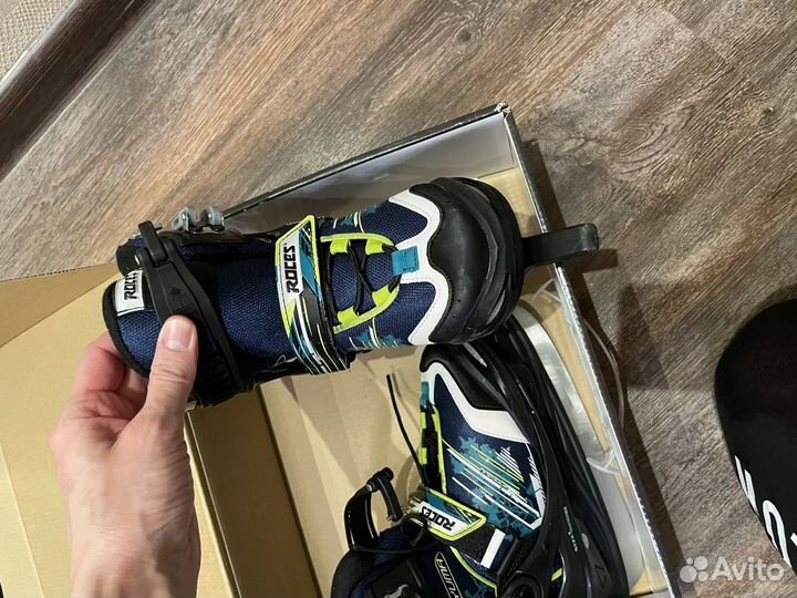 Коньки раздвижные детские 30-35р