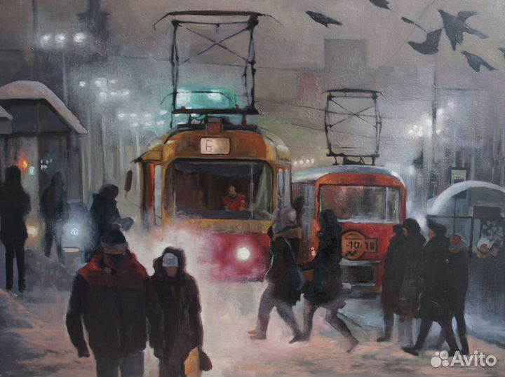 Картина маслом на холсте