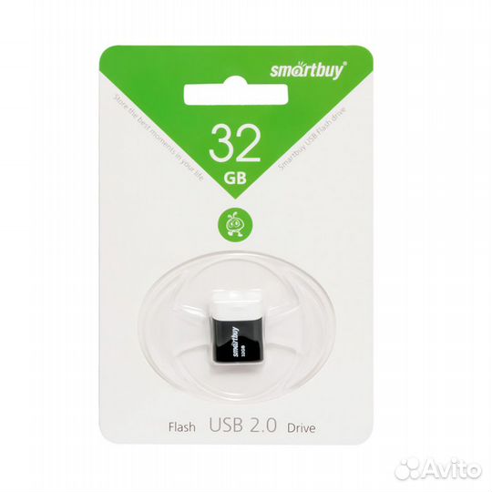 32GB USB lara черный smartbuy