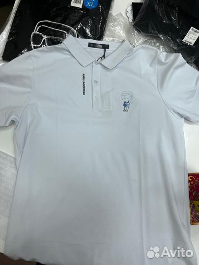 Поло мужское karl lagerfeld