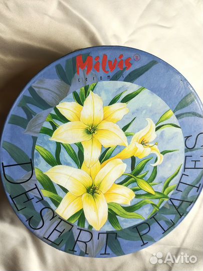 Тарелки для подарка 21 см.в подарочной упаковке