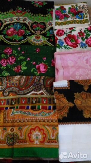 Старинные платки,гульменди СССР
