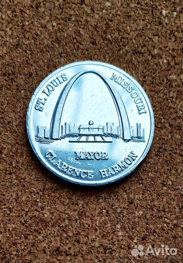 Настольная медаль Сент-Луис Миссури