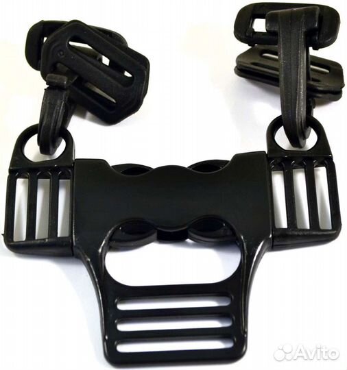 Фастекс для пятиточечных ремней с карабинами