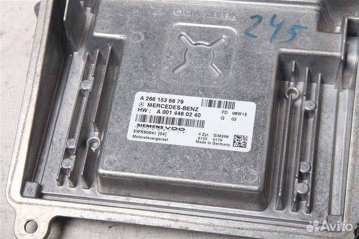 Блок управления двигателем Mercedes-Benz W245 B-C