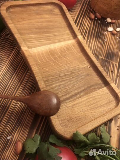 Поднос деревянный