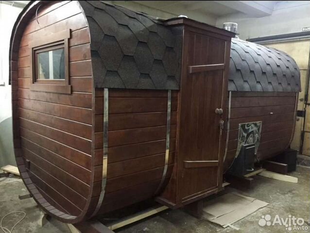 Баня бочка в барнауле цена фото Баня бочка кедр бесплатная доставка б купить в Белебее Товары для дома и дачи Ав