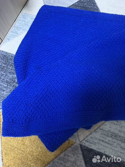 Плед детский вязаный ручная работа