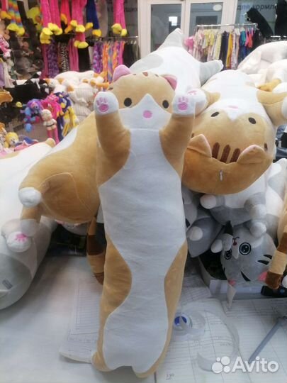 Подушка обнимашка кот батон