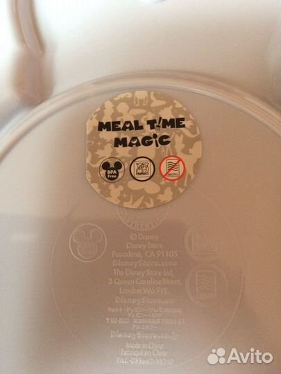 Тарелка мини маус disney store из США