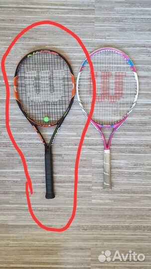 Ракетка для большого тенниса wilson burn 26s