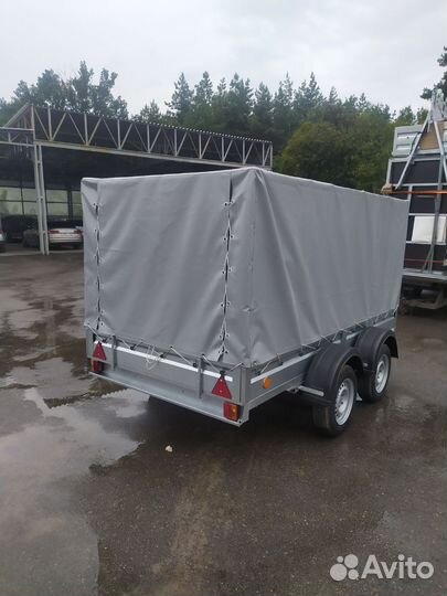 Прицеп мастер эко плюс 3,2х1,57 м двухосный