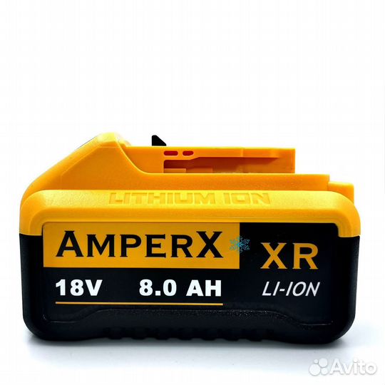 Морозостойкий Аккумулятор DeWalt 18V 8,0Ah