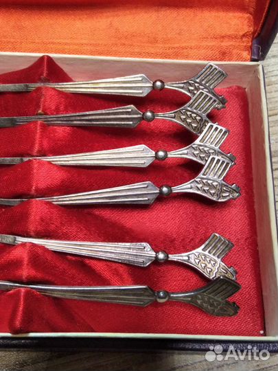 Набор чайных ложек ссср. Мельхиор. Новые