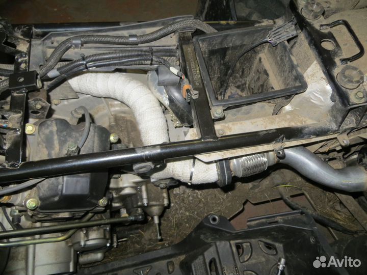 Выхлоп CF Moto X8