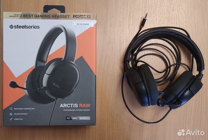 Игровые наушники Steelseries Arctis RAW