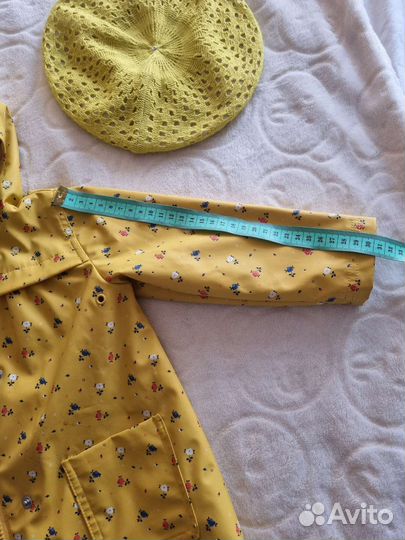 Плащ для девочки непромокаемый 12-18 мес