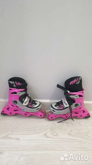 Роликовые коньки детские раздвижные
