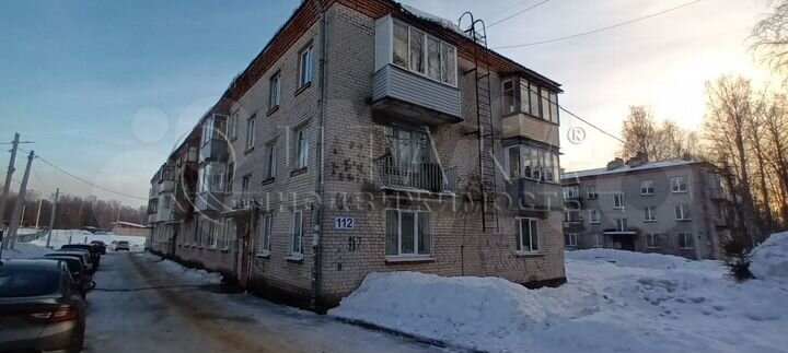 3-к. квартира, 55,4 м², 1/3 эт.