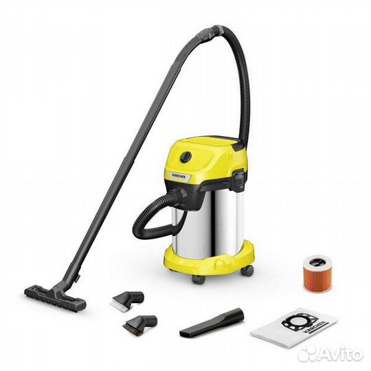 Хозяйственный пылесос Karcher WD 3 S V-19/4/20 Suc