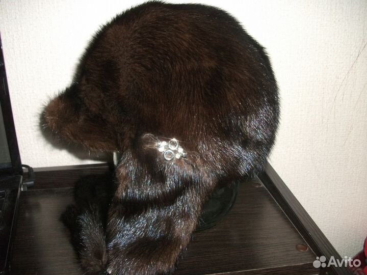 Шапка норковая новая