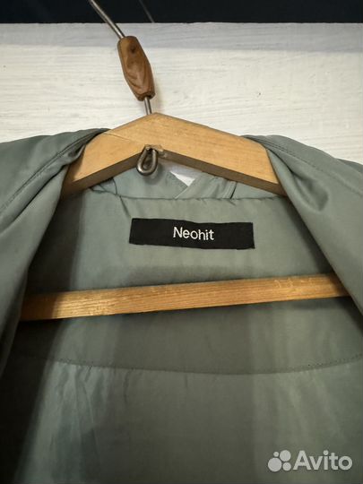 Пуховик мятный