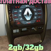 Магнитола T100 2/32 Renault Duster 1 android IPS