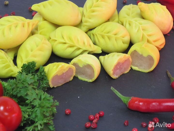 Ручная лепка пельмени 