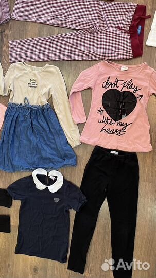 Одежда пакетом для девочки 122