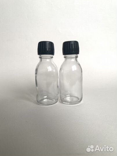 Бутылка стеклянная 100 мл